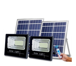 Ηλιακός προβολέας 800w αυτόματος με τηλεχειρισμό με τεχνολογία Led 2 Τεμμάχια